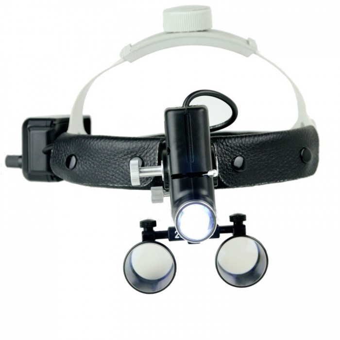 YUYO® DY-106 2.5X lampe frontale médicale et loupe binoculaire dentaire