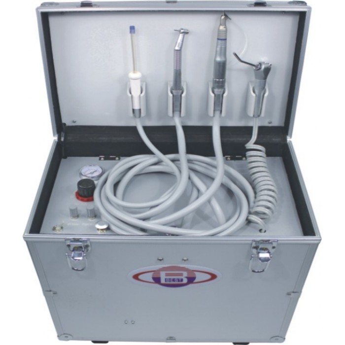 Best® BD-402 unité (cart) dentaire portable avec compresseur