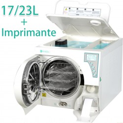 P&T® BTD17/23 sterilisateur autoclave dentaire 17/23L avec imprimante