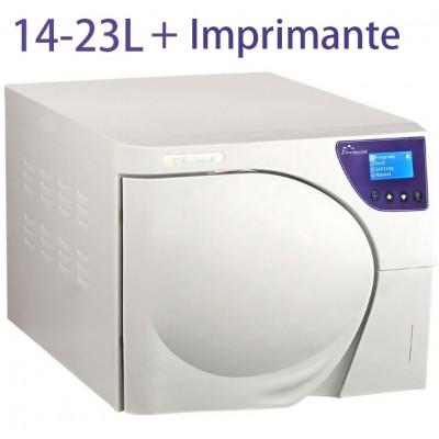 Tong Shuo® T&S 14-23L Sterilisateur Autoclave Dentaire Class B avec Imprimante