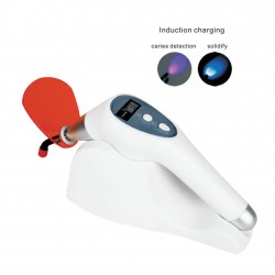 Lampe à polymériser led dentaire sans fil avec détection des caries