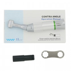 YUSENDENT® CX235C4-4 16:1 contre angle bague verte sans spray sans lumiere fraise Ø2.35mm