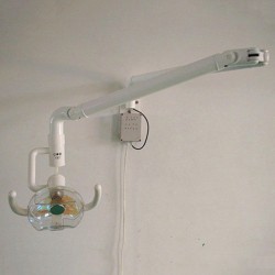 50W lampe scialytique opératoire halogène dentaire (Modèle Murale) avec bras lampe