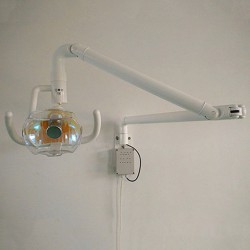 50W lampe scialytique opératoire halogène dentaire (Modèle Murale) avec bras lampe