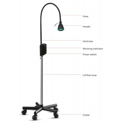 KWS KD-200-35W lampe d'examen dentiste halogène étage prop 35W