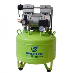 Greeloy® GA-81 compresseur dentaire silencieux sans huile 40 Litres 800W