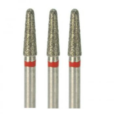 100 Pièces FG CR-11F 2.0mm Fraise diamantée dentaire