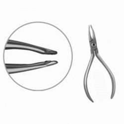 Pince orthodontique 608-101 (Pour positioner les fils d’arc sur le tube buccal)