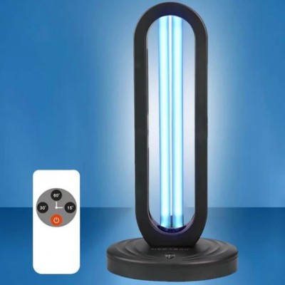 38W UV+ Ozone Stérilisateur Lampe Désinfection Sterilisation UVC Lumière +Téléco...