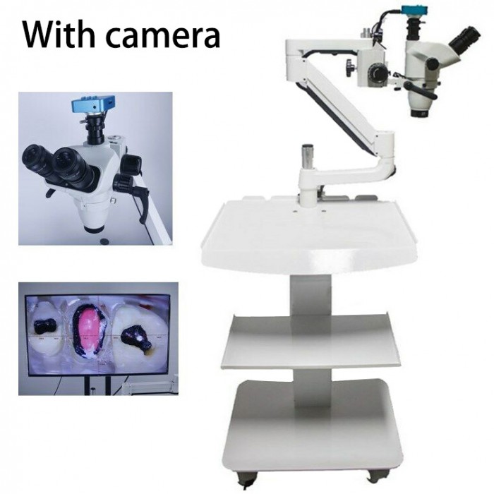 Microscopie opératoire dentaire 3.75-22.5X pour endodontie chirurgicale (avec 1920*1080P caméra)