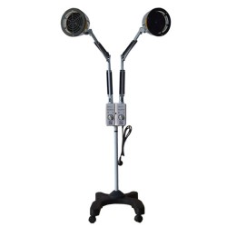 Bozhihan CQ-26 500W Lampe Tdp Infrarouge Medicale - Doublé Tête Luminothérapie Lampe