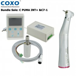 YUSENDENT C-PUMA INT+ dentaire intégré micro moteur électrique+ CX235C7-5 1: 5 fibre optique contre-angle
