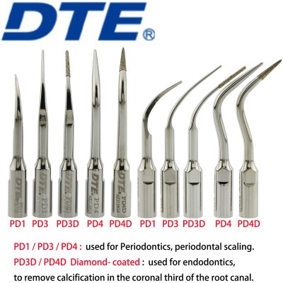 5 Pièces Insert de détartreur à ultrasons dentaire DTE® PD1 PD1D PD3 PD4 PD4D co...