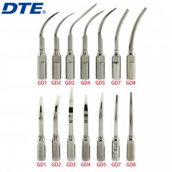 5 Pièces insert de détartreur ultrasonique DTE® GD1 GD2 GD3 GD4 GD5 GD7 GD8 compatible avec NSK SATELEC