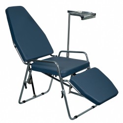 Greeloy GU-P101 Fauteuil portable pliable dentaire avec plateau d'instruments dentaires et sac à dos