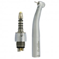 YUSENDENT® CX207-GS-SPQ turbine dentaire tête standard avec lumiere avec raccord rapide compatible sirona