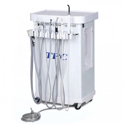 TPC MC3600 Unité mobile (cart) dentiste avec compresseur sans huile intégré