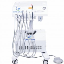 GREELOY® GU-P302 Cart dentaire mobile avec compresseur d'air
