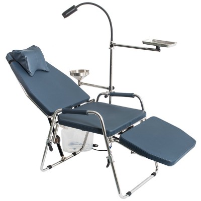 Greeloy GU-P101 Fauteuil portable pliable dentaire avec plateau d'instruments de...