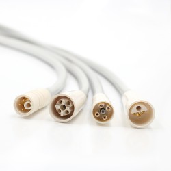 Détartreur dentaire ultrasonique, Tube de câble détachable, 4 Types (Compatible Woodpecker/EMS/Satelec/DTE), 1 pièce