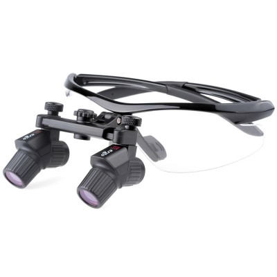 YUYO DY-119 4.0X Loupes binoculaires ergonomiques dentaires, loupe bandeau ultra...