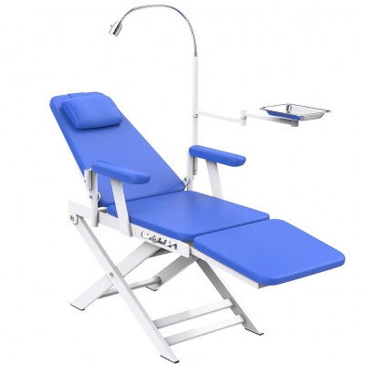 Fauteuil dentaire portable pliable / Fauteuil dentaire mobile avec lampe LED et ...