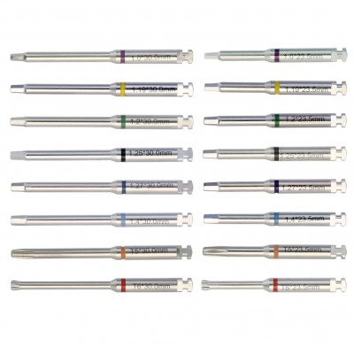 Tournevis à loquet pour pilier d'implant dentaire, Tournevis hexagonaux longs et...