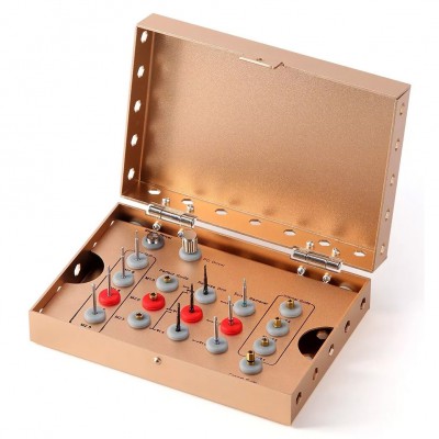 Kit de retrait de vis d'implant dentaire en acier inoxydable (tournevis à tige/f...