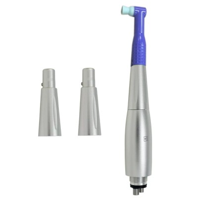 Pièce à main de prophylaxie d'hygiène dentaire (moteur pneumatique 4 trous + kit 3 cônes nasaux)