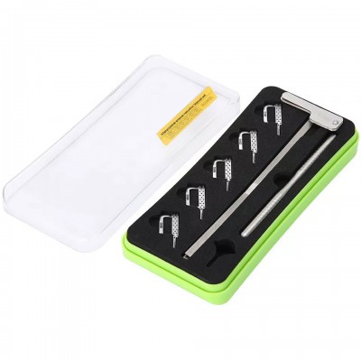Kit de réduction interproximale dentaire (pièce à main IPR + poignée IPR + jauge IPR)