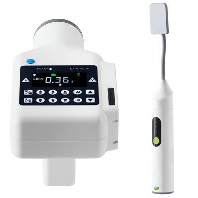 Appareil radiologie mobile dentaire (Écran intégré) + Capteur radiographique dentaire sans fil iRay Pluto 0002XW