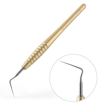 Extracteur de gutta-percha (GPR), Instrument manuel de retrait de gutta pour le traitement de révision