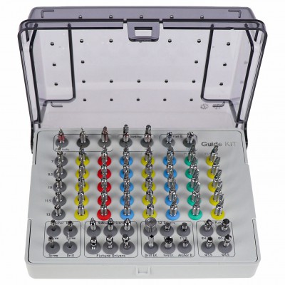Kits guides pour implants universels dentaires, guide de perforation des tissus,...