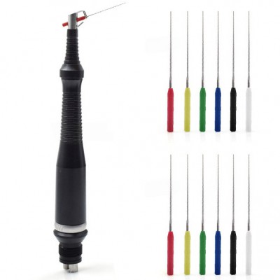 Pièce à main sonic endo activator, pneumatique endoactivator dentaire avec 2 aig...