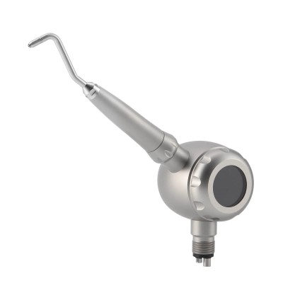 Aeropolissage dentiste, matériau entièrement métallique, 2/4 trous