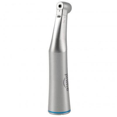 Pièce à main contre-angle bague bleu dentaire Jinme W11L avec fibre optique et spray interne