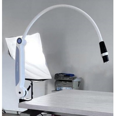 Lampe d'examen dentaire LED KWS KD-2005W-4, lampe opératoire réglable avec télécommande