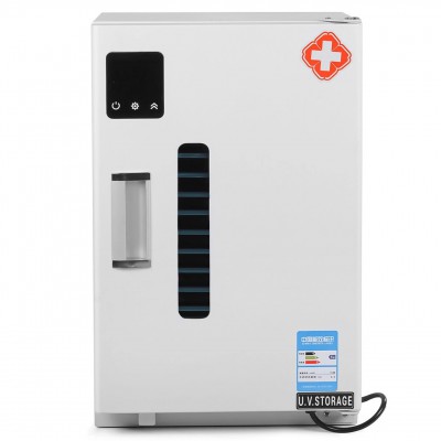 Armoire de désinfection dentaire 27 L UV-ozone, avec écran tactile et minuterie