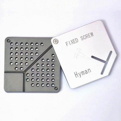 Kit broches de fixation de membrane SEGMA avec 30 vis osseuses en titane de 3 mm/4 mm