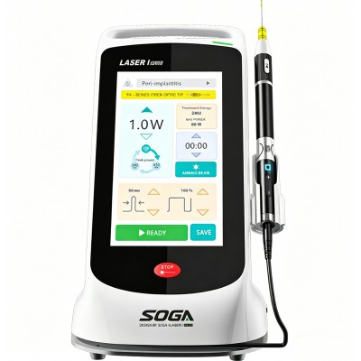 Stylo laser diode dentaire SOGA iLaser I Plus, 3 longueurs (450 nm/635 nm/980 nm)