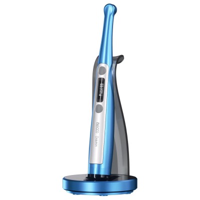 Lampe à polymériser dentaire LED Mecco Dolphin avec radiomètre LED intégré et lentille de micropolymérisation