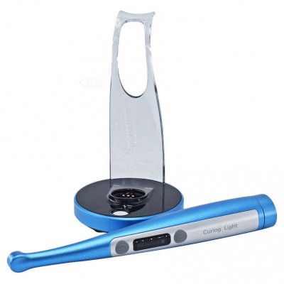 Lampe à polymériser dentaire LED Mecco Dolphin avec radiomètre LED intégré et lentille de micropolymérisation