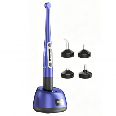 Lampe à polymériser dentaire sans fil LED Mecco Q9 avec radiomètre LED et détecteur de caries