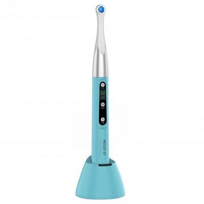 Lampe à polymériser dentaire LED sans fil Mecco Q7, puissance maximale 2500 mW/cm²