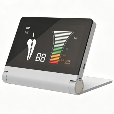 Localisateur d'apex dentaire pliable Mecoo A7 avec écran rétroéclairé par LED de...