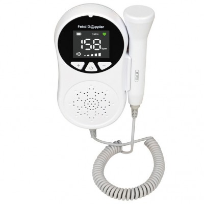 Doppler fœtal de poche CONTEC 10A (LED) - Moniteur de sons fœtaux