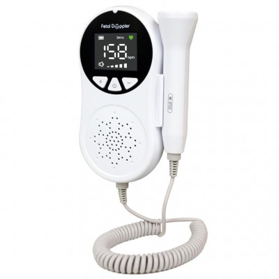 Doppler fœtal de poche CONTEC 10A (LED) - Moniteur de sons fœtaux