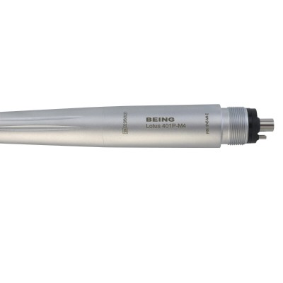 45-Degrés chirurgicale turbine dentaire BEING 401P45-M4E, avec 4 trous et lampe LED