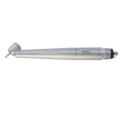 45-Degrés chirurgicale turbine dentaire BEING 401P45-M4E, avec 4 trous et lampe LED