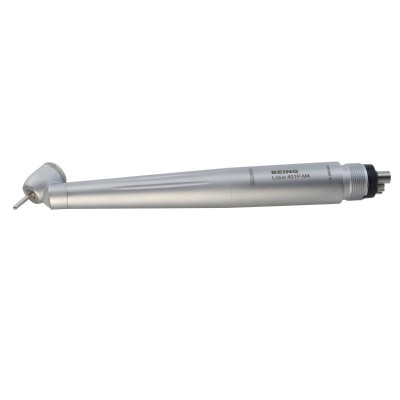 45-Degrés chirurgicale turbine dentaire BEING 401P45-M4E, avec 4 trous et lampe LED